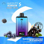 Load image into Gallery viewer, HAYATI 50K 20MG BLACKCURRANT COTTON K / BLUE RASPBERRY