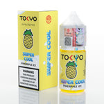 Load image into Gallery viewer, TOKYO Super Cool Pineapple Ice vape juice packaging on a white background