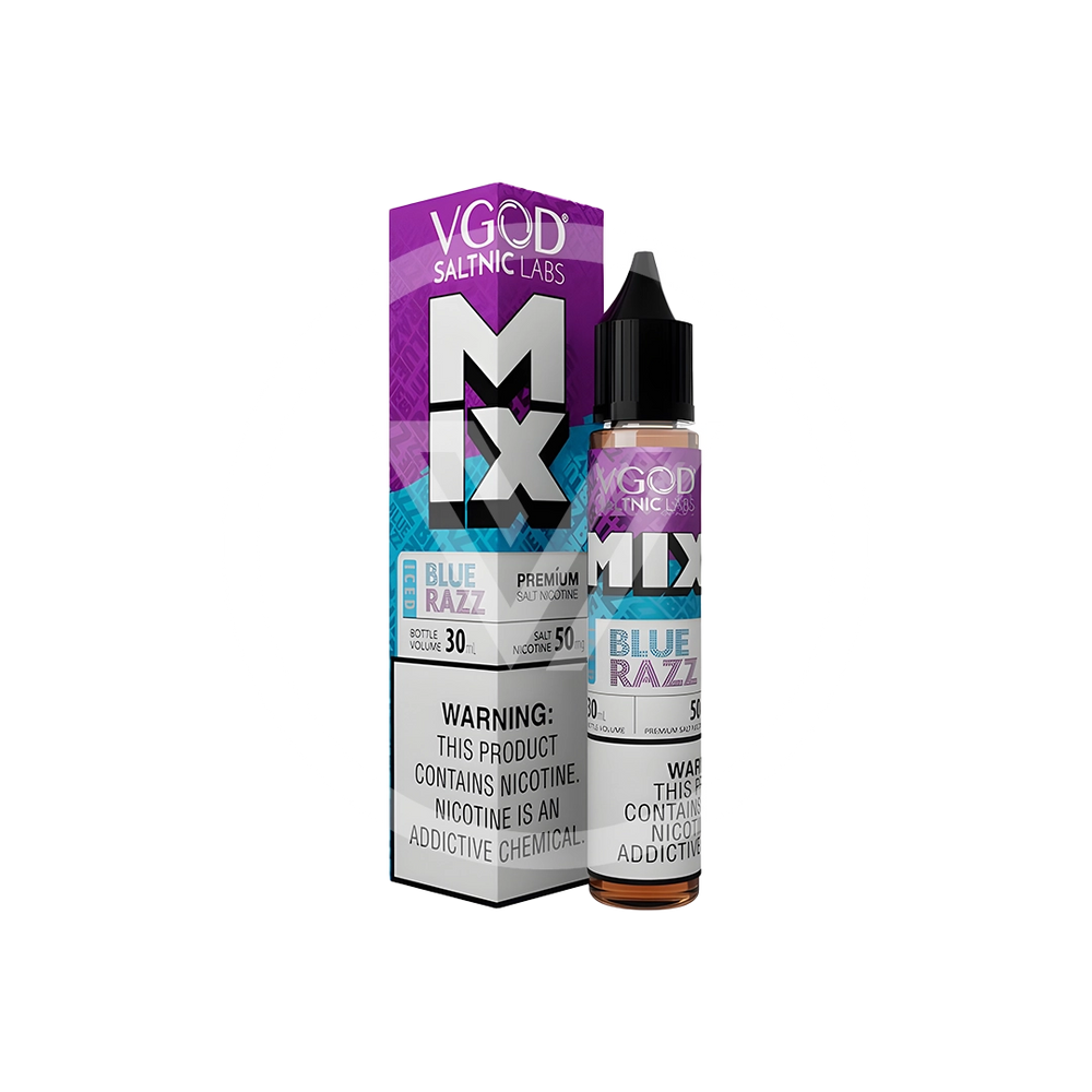 VGod Iced Blue Razz Mix 50MG