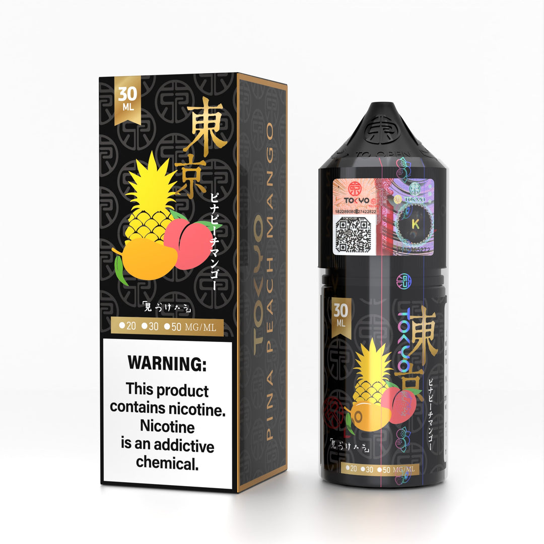 TOKYO 50MG GOLDEN SERIES PINA PEACH MANGO 30ML