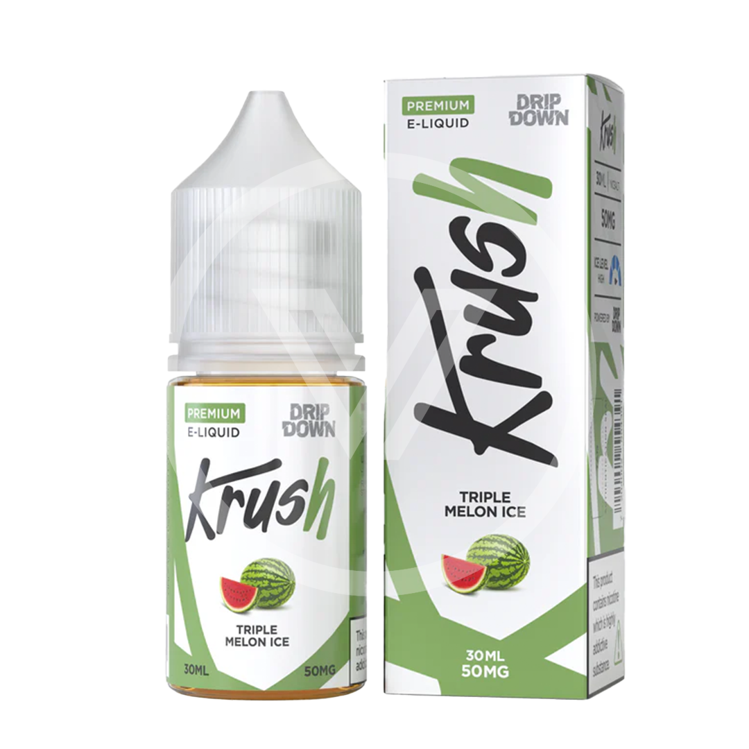 DRIP DOWN KRUSH 50MG 30ML TRIPLE MELON ICE