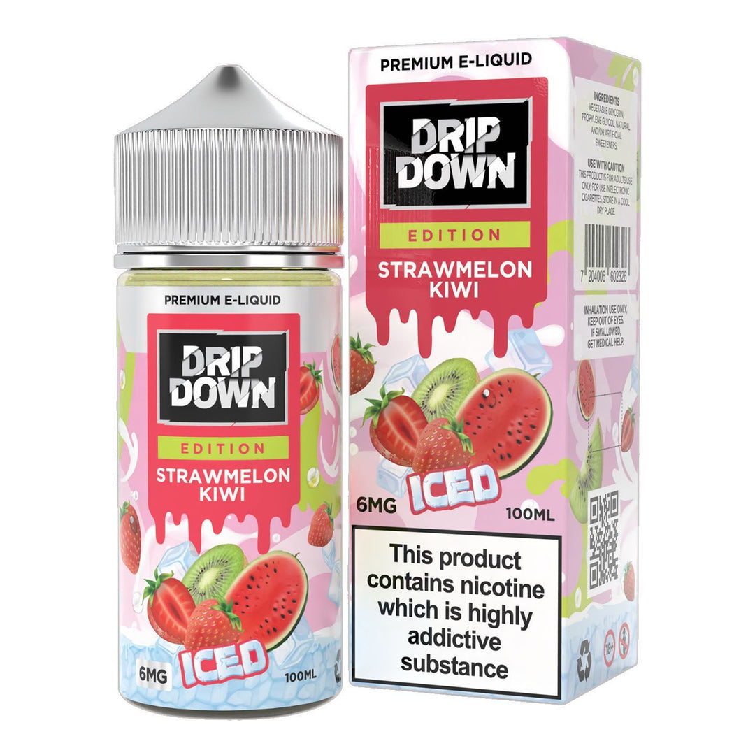 Drip Down Edition Straw Melon Kiwi Ice 6MG/100ML