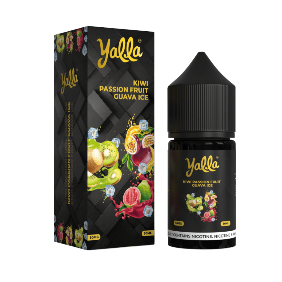 YALLA 50MG 30ML KIWI PASSION FRUIT GUAVA ICE
