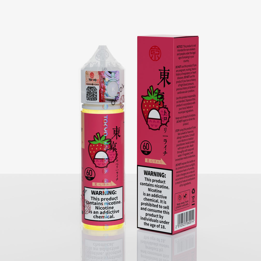 TOKYO 3MG/6MG 60ML ICED STRAWBERRY LYCHEE