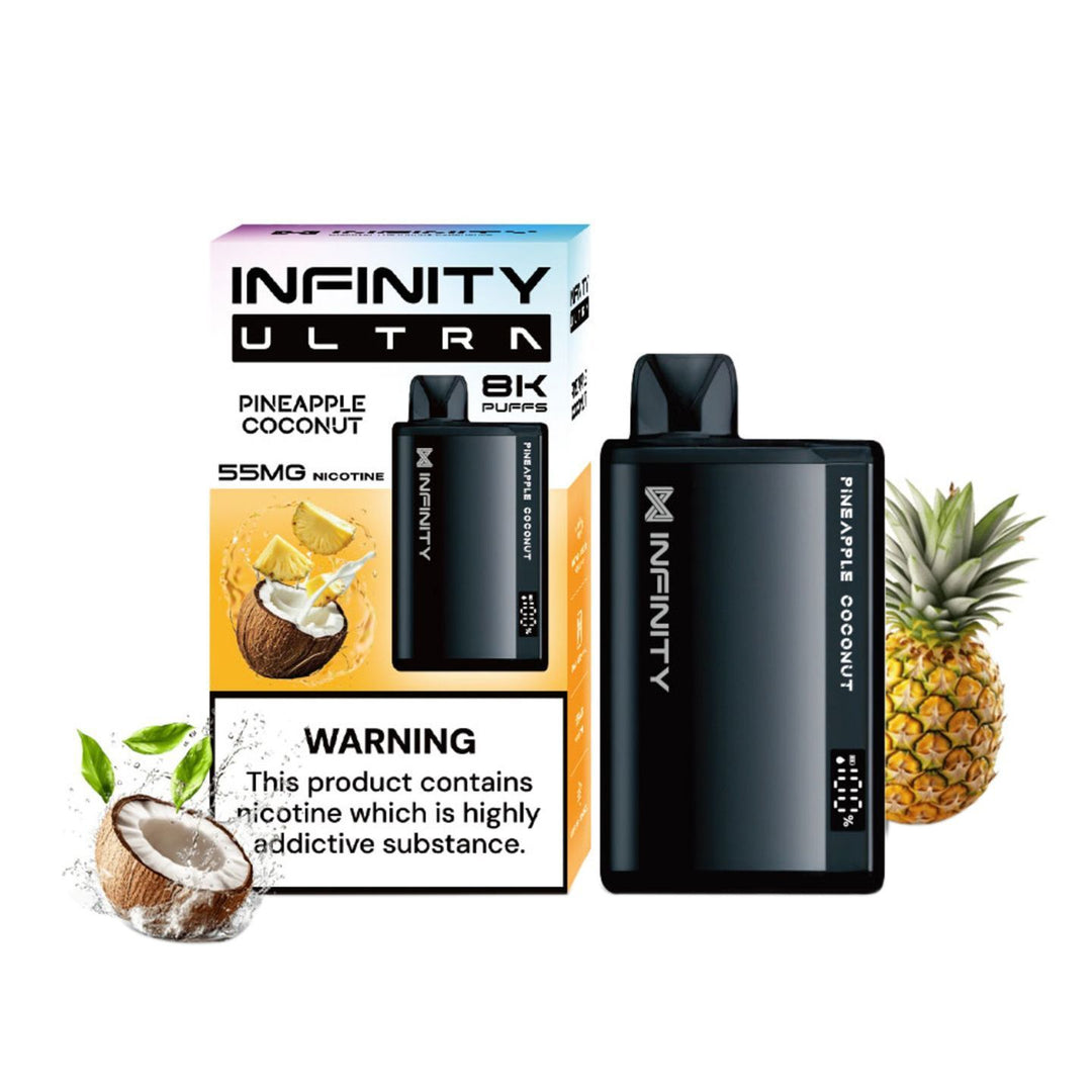 INFINITY 8K 55MG PINEAPPLE COCONUT ICE