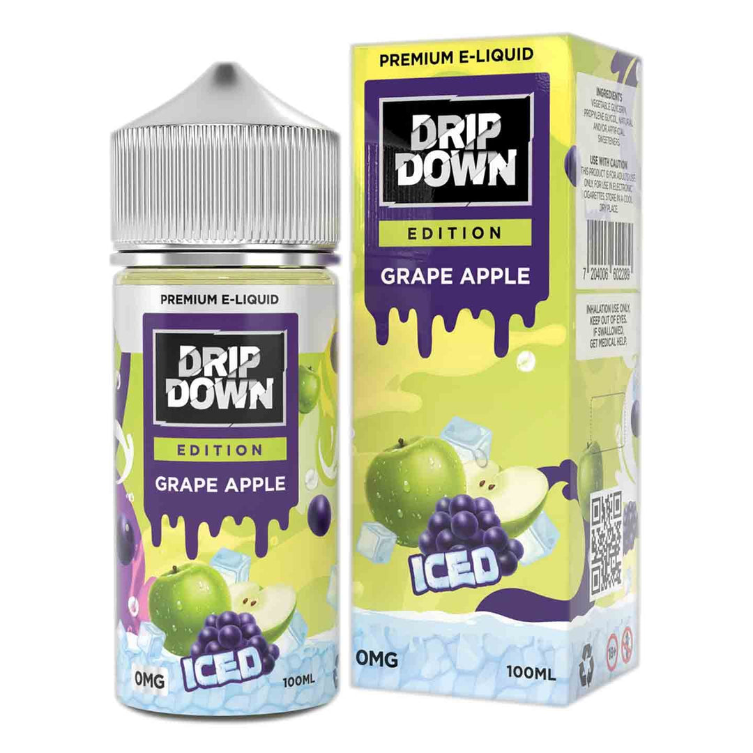 Drip Down Edition Grape Apple Iced 0MG/100ML