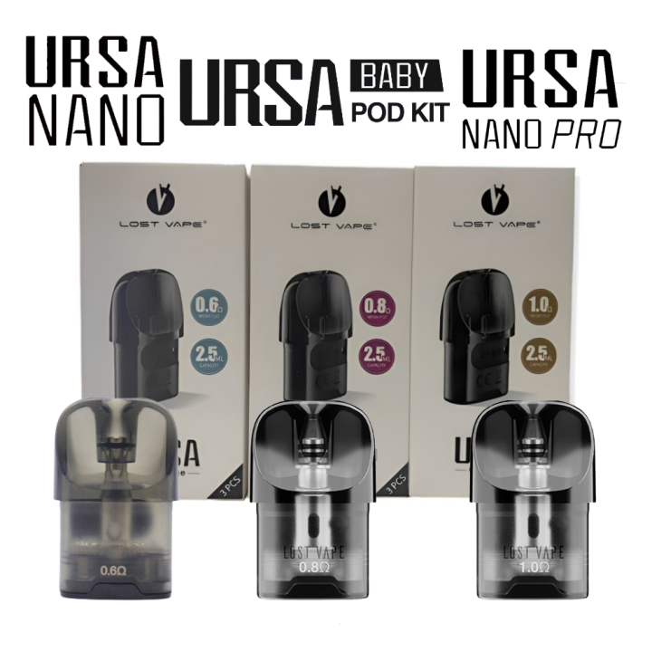 URSA BABY NANO POD CARTRIDGE 0.6 OHM