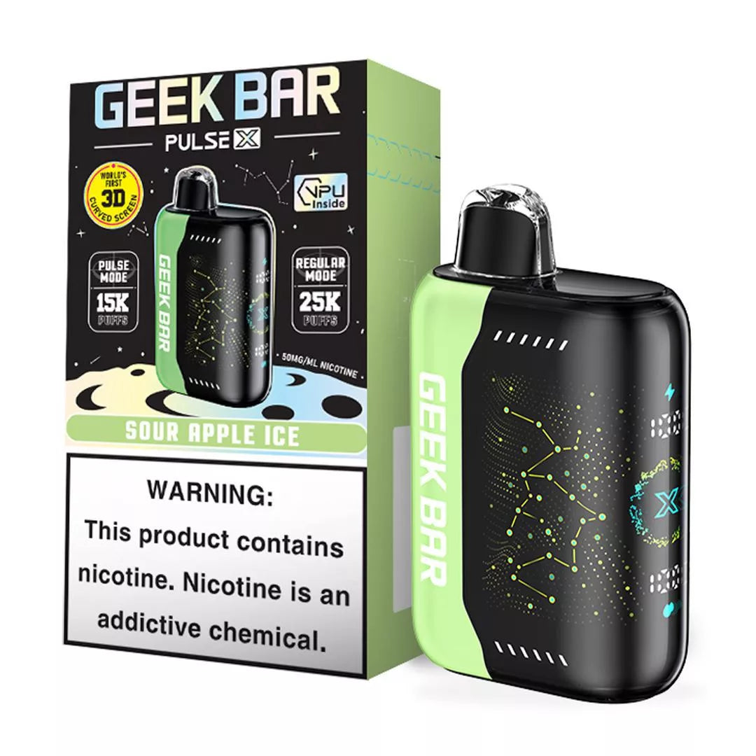 Geekbar 25k 5% SOUR APPLE ICE
