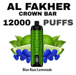 Load image into Gallery viewer, AL FAKHER DISPOSABLE 12000 PUFFS BLUE RAZZ LEMONADE