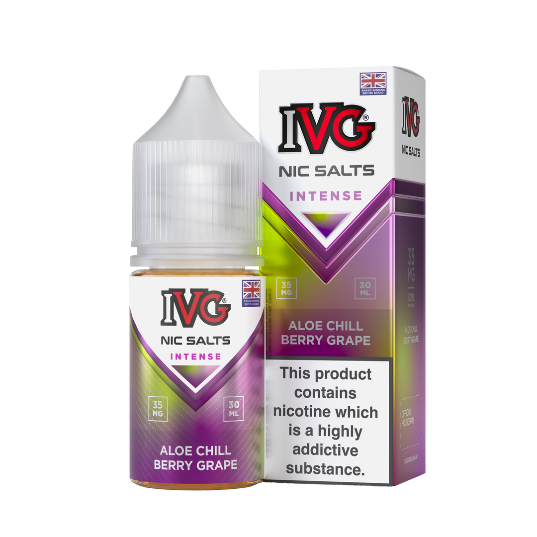IVG INTENSE 35MG 30ML ALOE CHILL BERRY GRAPE