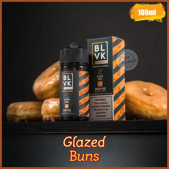 BLVK GLAZED BUNS 3MG 100ML