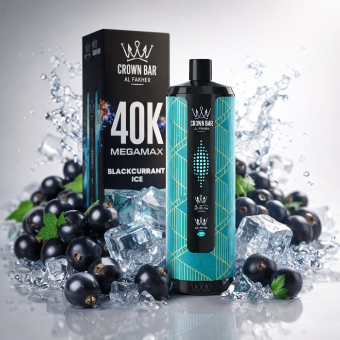 AL FAKHER 40K MEGA MAX BLACKCURRANT ICE