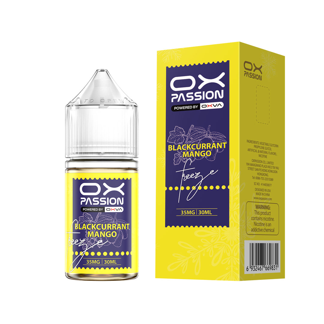 OX PASSION 35MG 30ML BLACKCURRANT MANGO