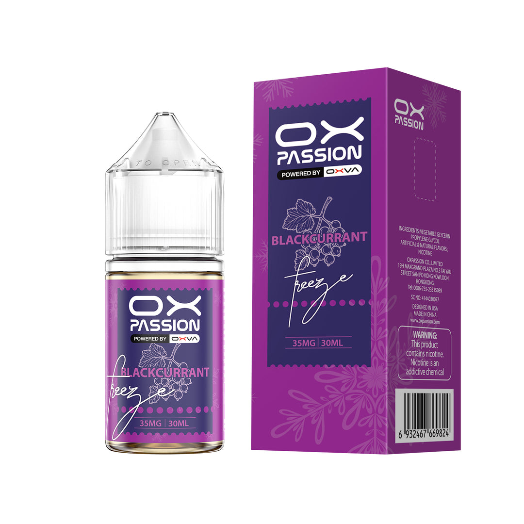 OX PASSION BLACKCURRANT 55MG 30ML