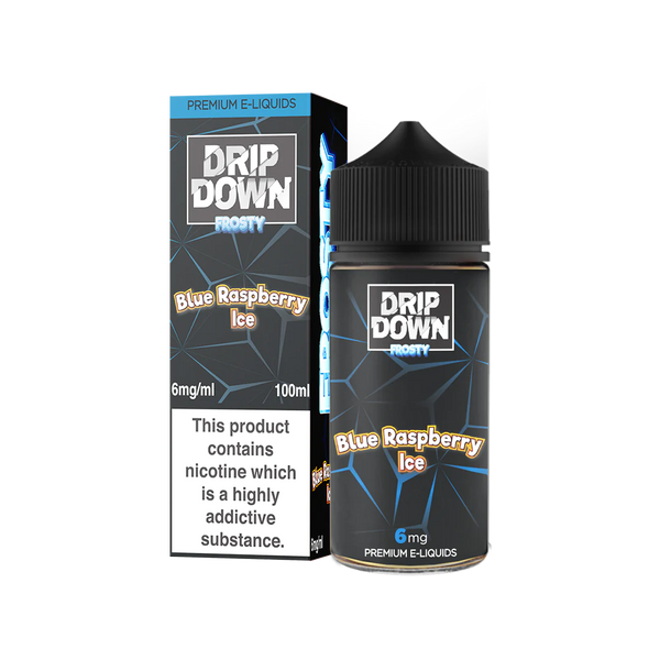 DRIP DOWN BLUE RASPBERRY ICE 6MG/100ML