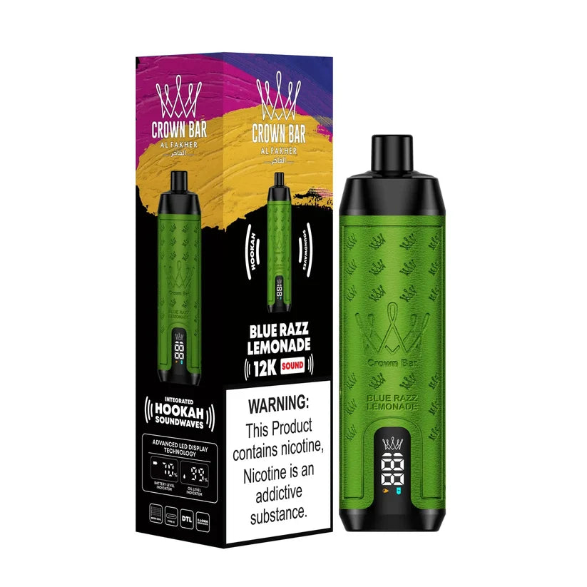 AL FAKHER DISPOSABLE 12000 PUFFS BLUE RAZZ LEMONADE