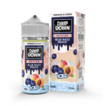 Load image into Gallery viewer, Drip Down Edition Blue Razz Peach Iced 0MG/100ML