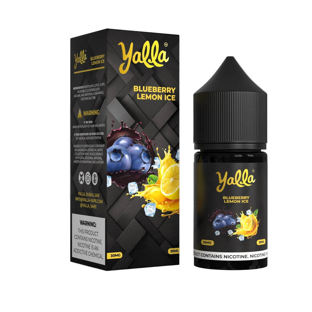 YALLA 50MG 30ML BLUEBERRY LEMON ICE