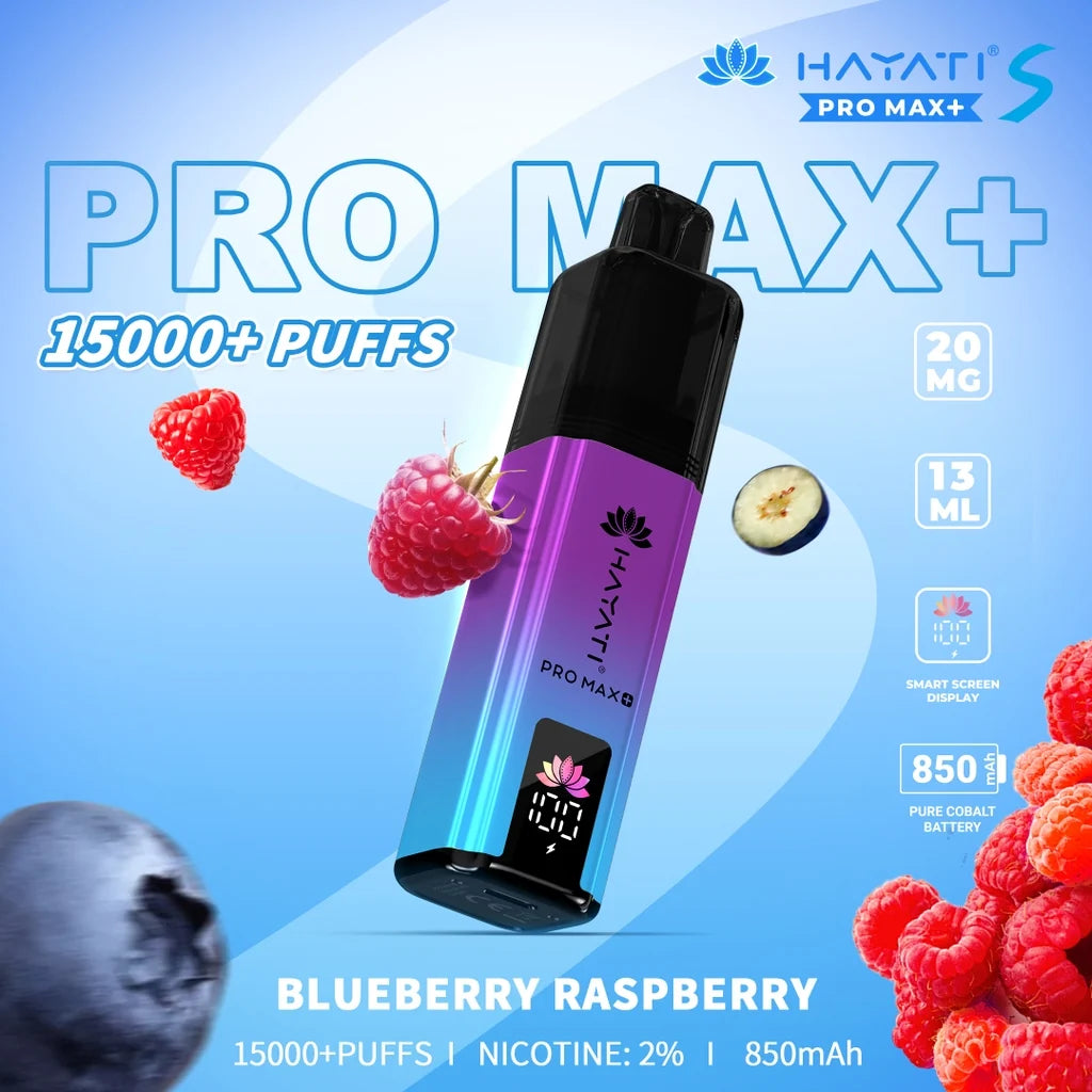 HAYATI PRO MAX 15K 2% BLUEBERRY RASPBERRY