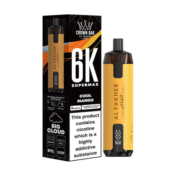 AL FAKHER 6K 6MG COOL MANGO