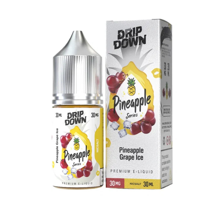 DRIP DOWN 50MG 30ML PINEAPPLE GRAPE ICE
