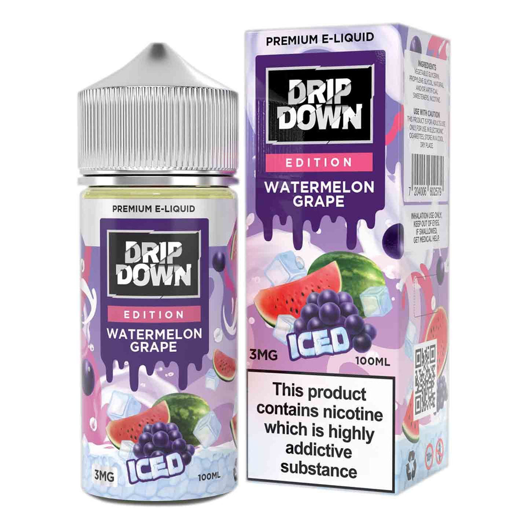 DRIP DOWN EDITION WATERMELON GRAPE ICE 100ML