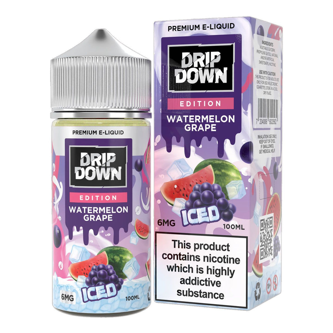 DRIP DOWN EDITION WATERMELON GRAPE ICE 100ML