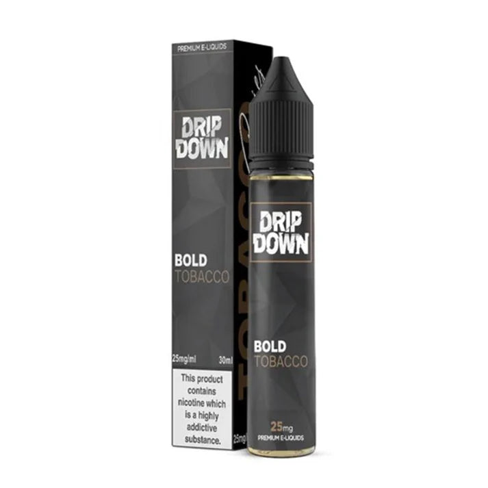 DRIP DOWN FROSTY 50MG 30ML BOLD TOBACCO