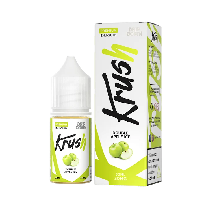 DRIP DOWN KRUSH 30MG 30ML DOUBLE APPLE