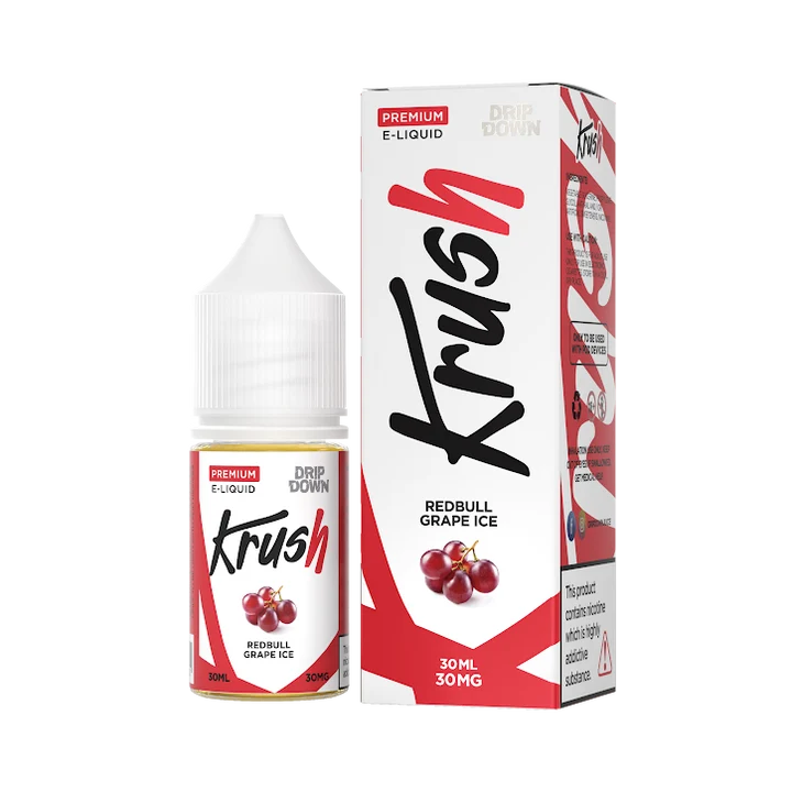 DRIP DOWN KRUSH 30MG 30ML REDBULL GRAPE ICE