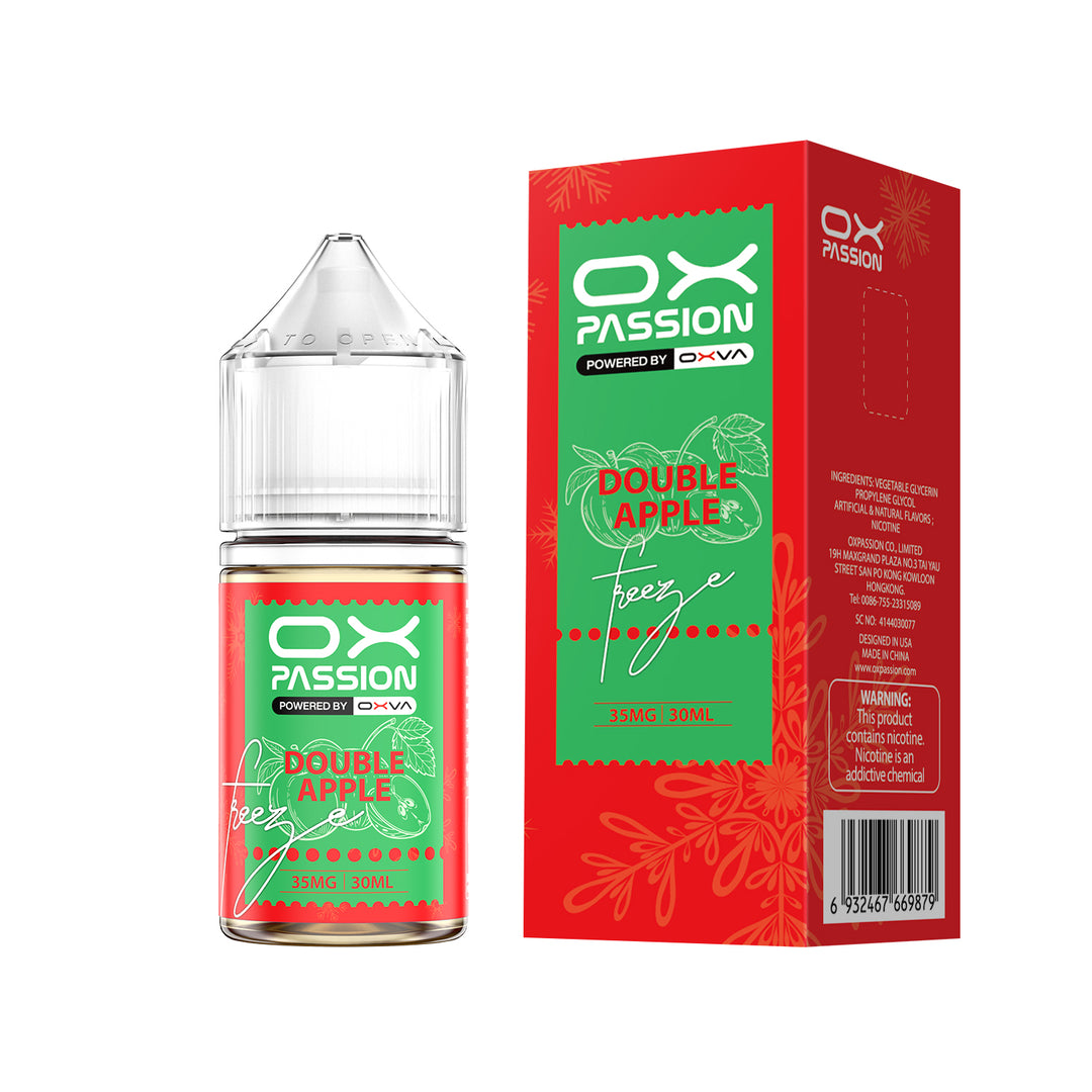 OX PASSION 55MG 30ML DOUBLE APPLE