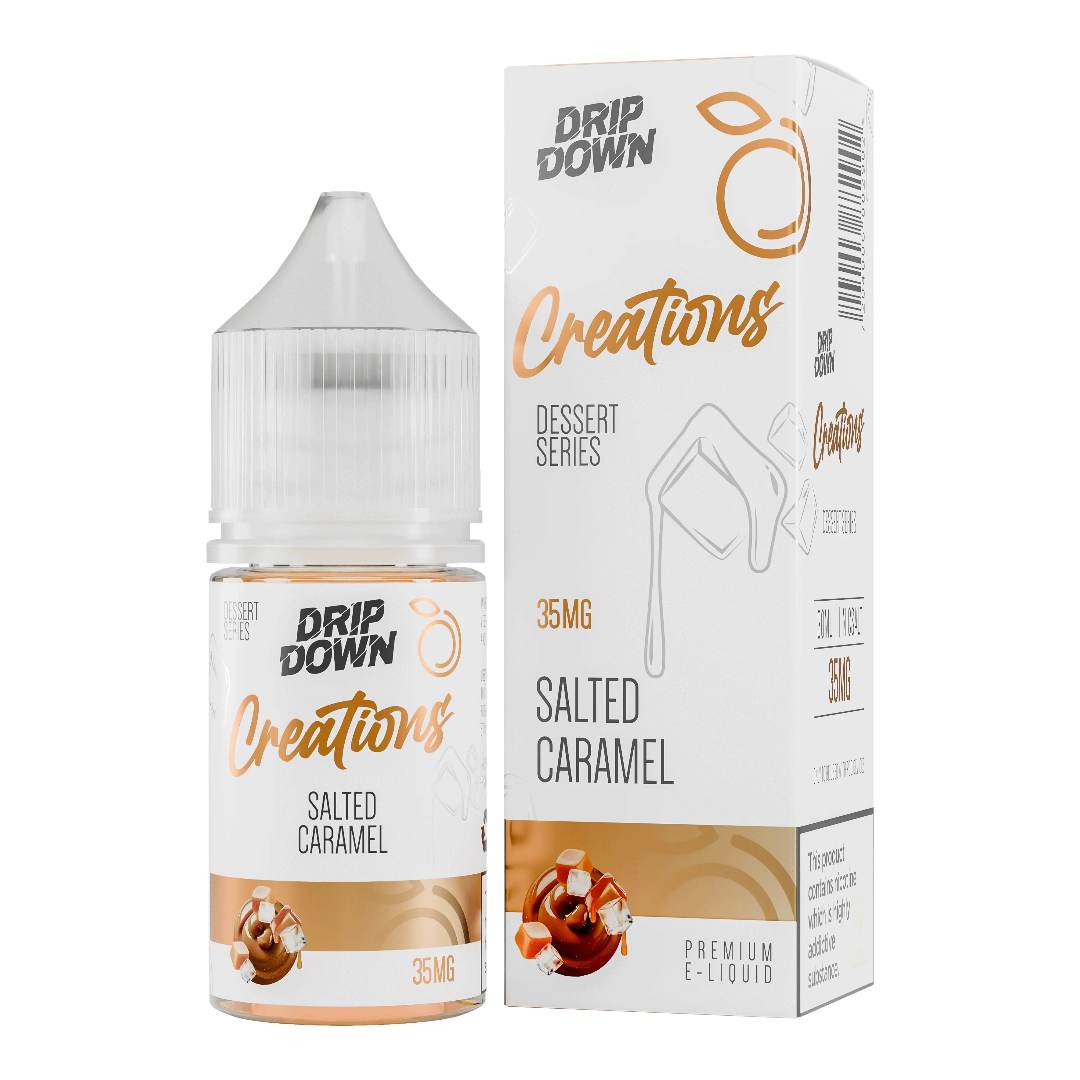 DRIP DOWN CREATION 35MG SALTED CARAMEL