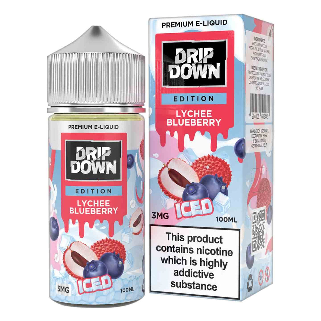 Drip Down Edition Lychee Blueberry Iced 100ML