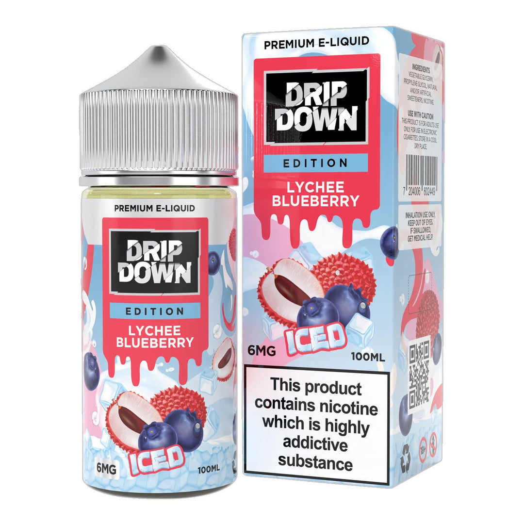 Drip Down Edition Lychee Blueberry Iced 100ML
