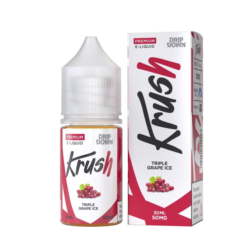 DRIP DOWN KRUSH 50MG 30ML TRIPLE GRAPE ICE
