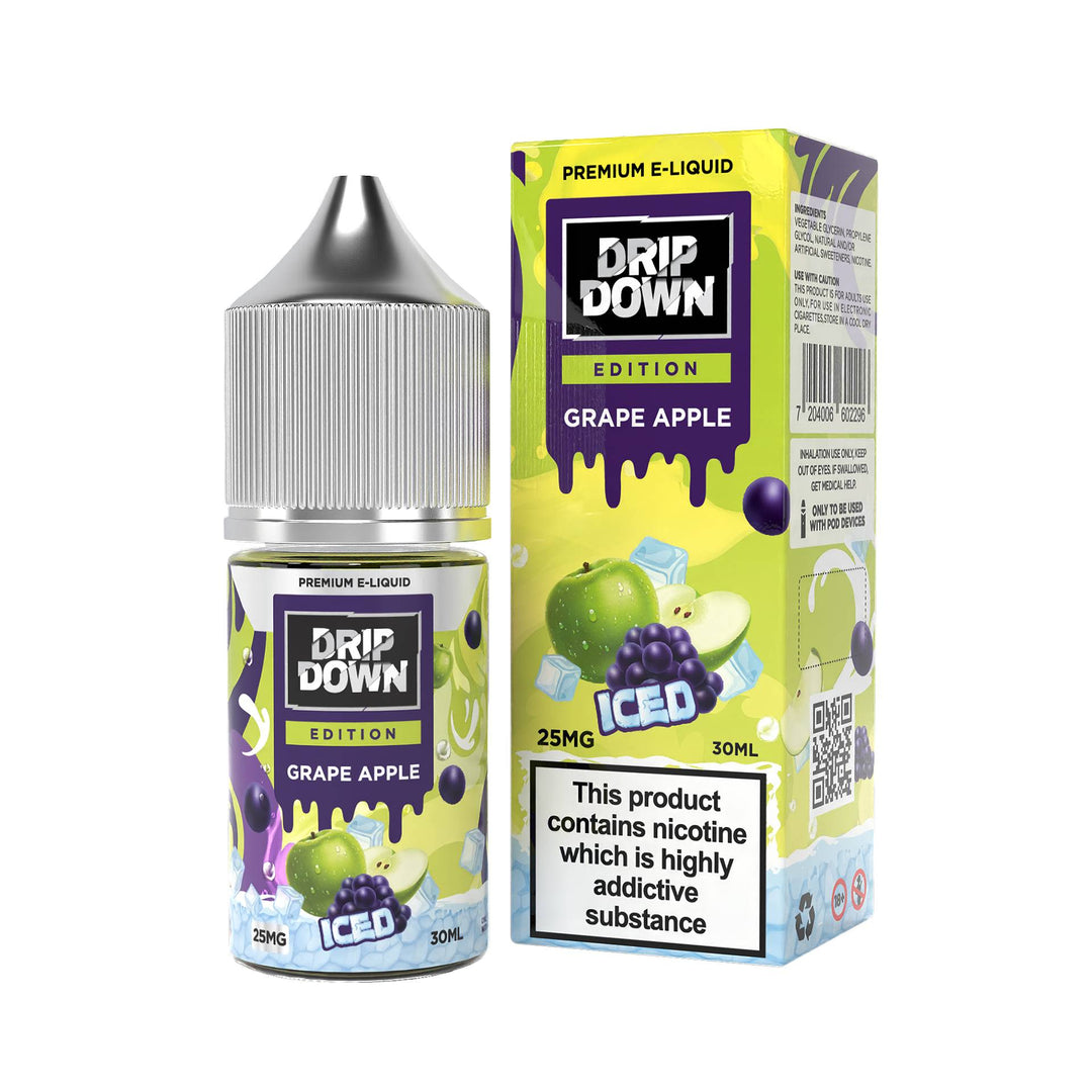DRIP DOWN EDITION 10ML 25MG GRAPE APPLE