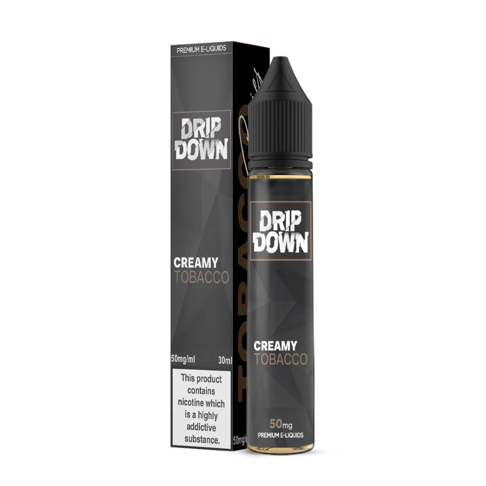 DRIP DOWN FROSTY 50MG 30ML CREAMY TOBACCO