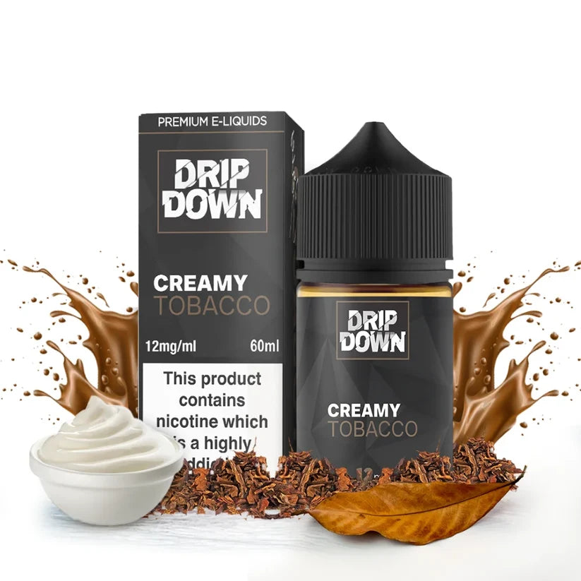 DRIP DOWN 12MG FROSTY CREAMY TOBACCO