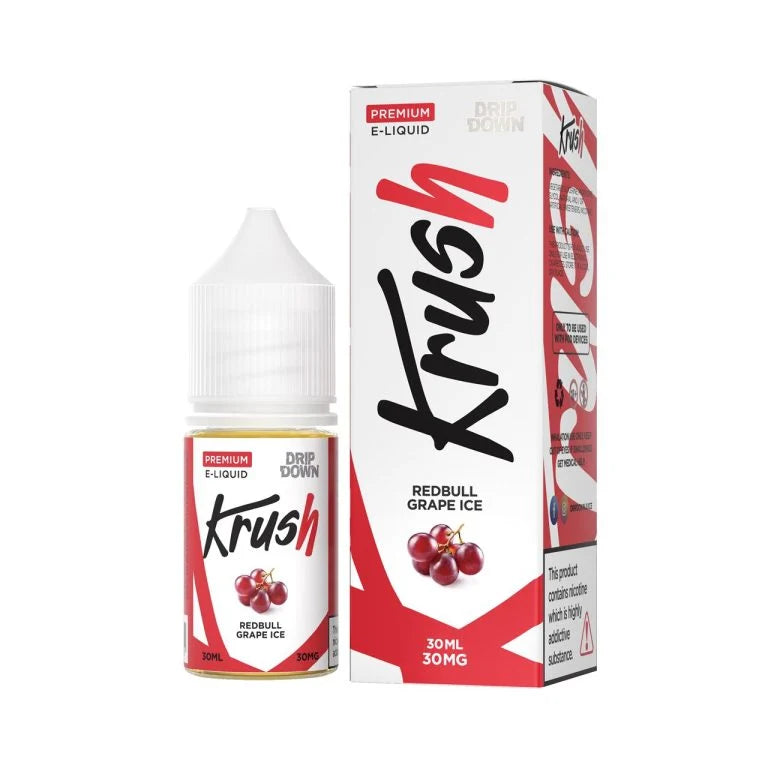 DRIP DOWN KRUSH 50MG 30ML REDBULL GRAPE ICE