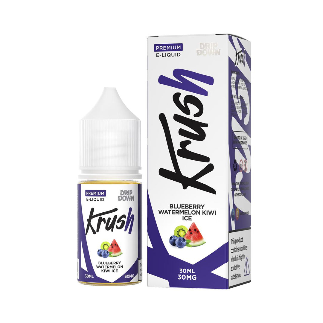 DRIP DOWN KRUSH 50MG 30ML BLUEBERRY WATERMELON KIWI
