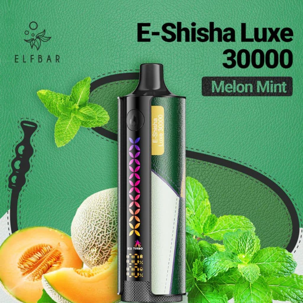 ELFBAR E-SHISHA LUXE 30k 5MG watermelon mint