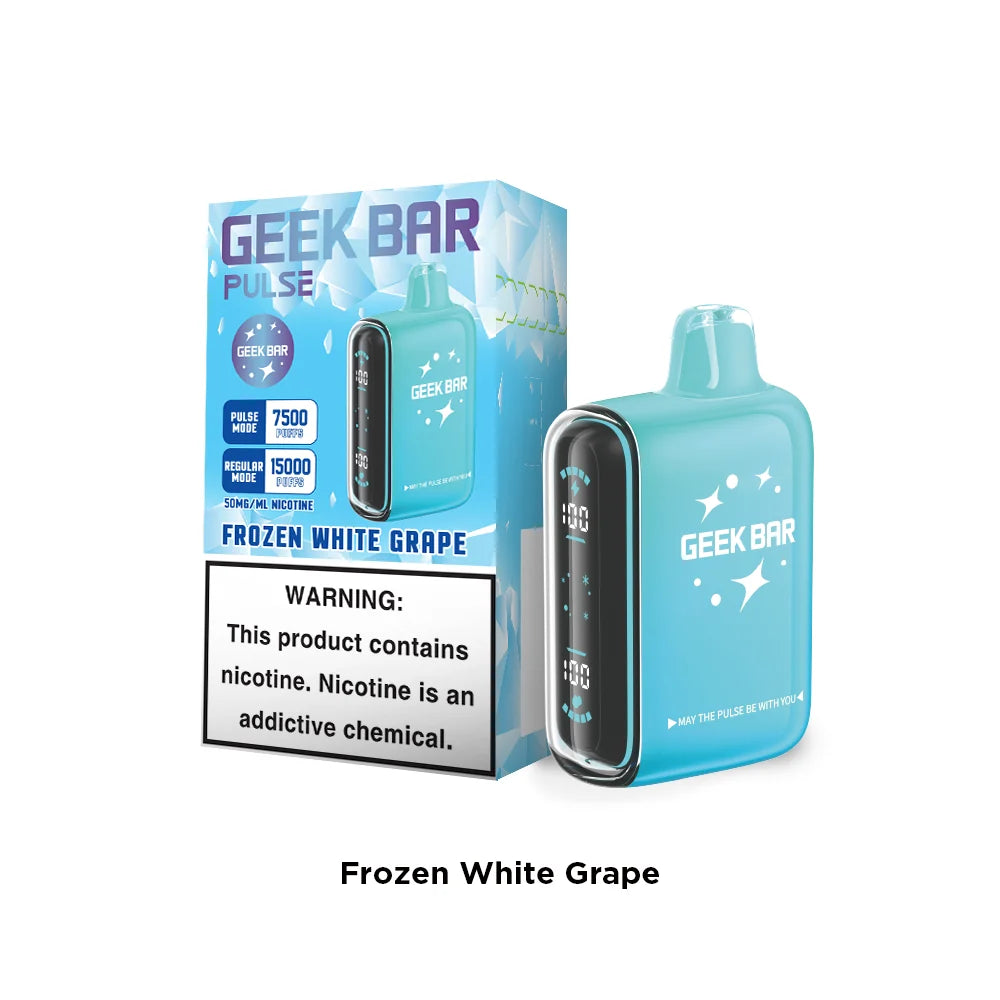 Geekbar 15k 5% Frozen WHITE GRAPE