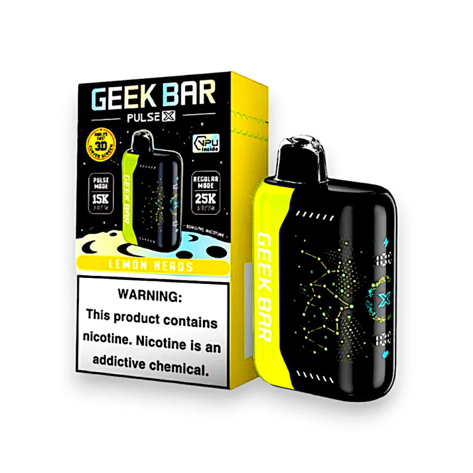 Geekbar 25k 5% LEMON HEADS