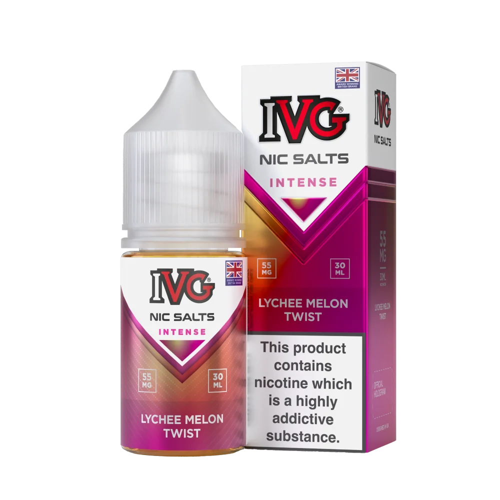 IVG INTENSE 55MG 30ML LYCHEE MELON TWIST