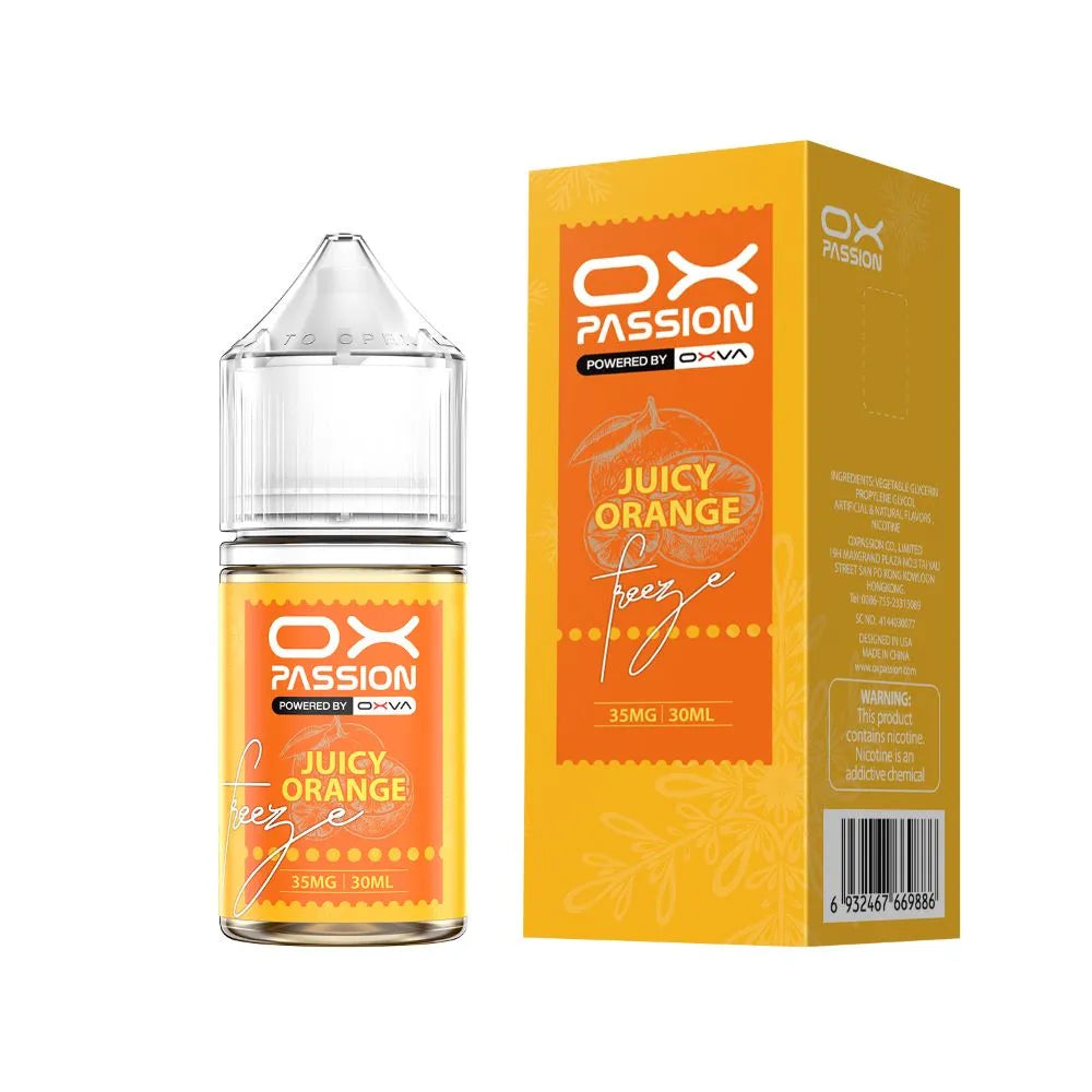 OX PASSION 55MG 30ML JUICY ORANGE