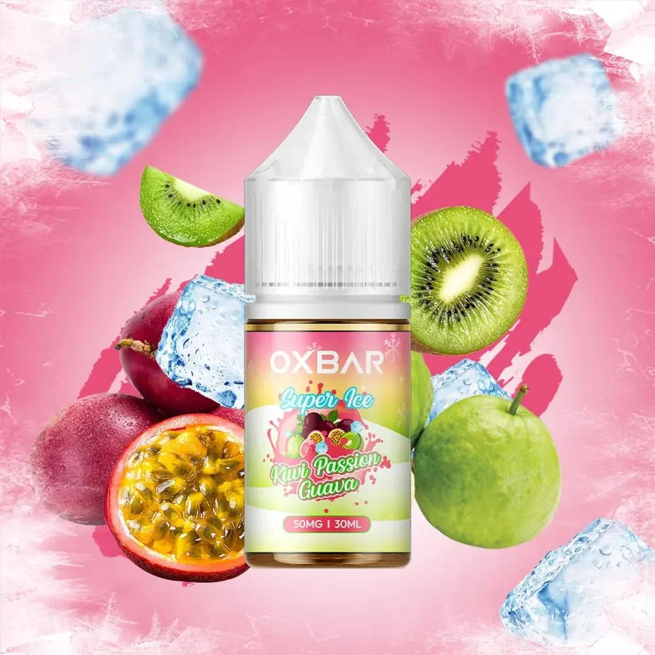 OXBAR 50MG 30ML KIWI PASSION GUAVA