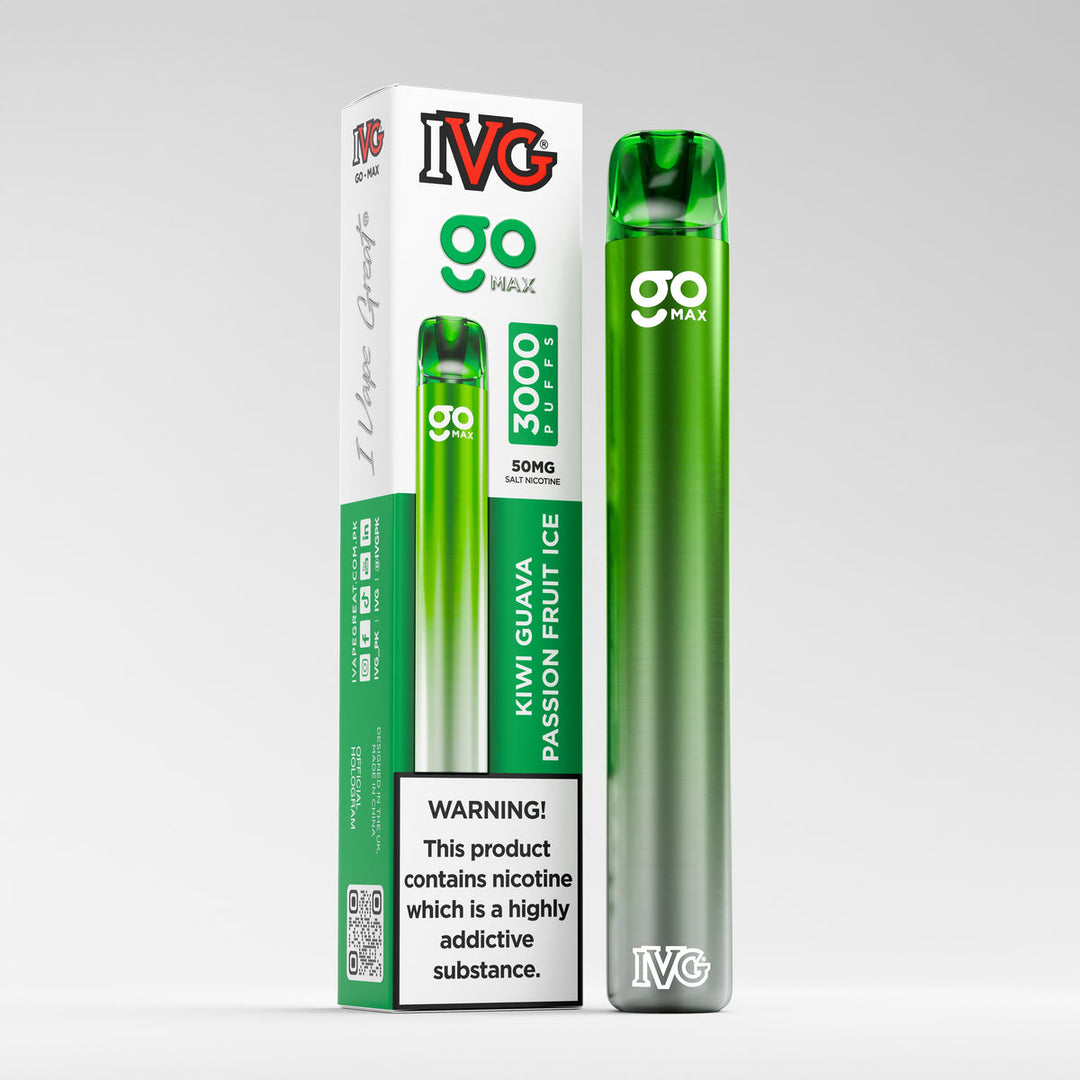 IVG GO MAX 3K 50MG KIWI GUAVA PASSION FRUIT ICE