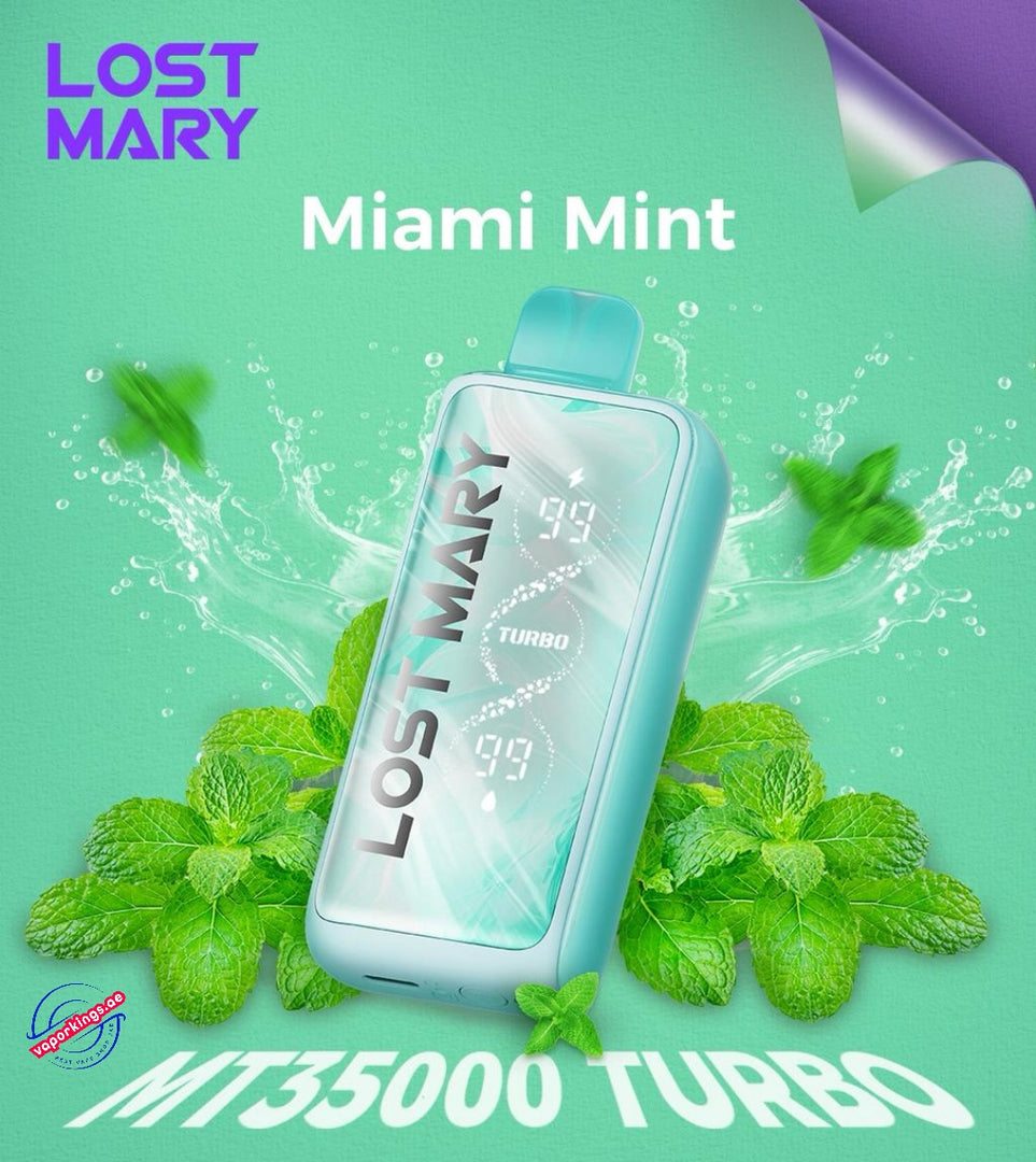 LOST MARY TURBO MT35K 50MG Miami Mint