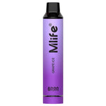Load image into Gallery viewer, MLIFE DISPOSABLE POD - GRAPE ICE - 6000 PUFFS (50MG)
