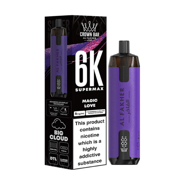 AL FAKHER 6K 20MG MAGIC LOVE